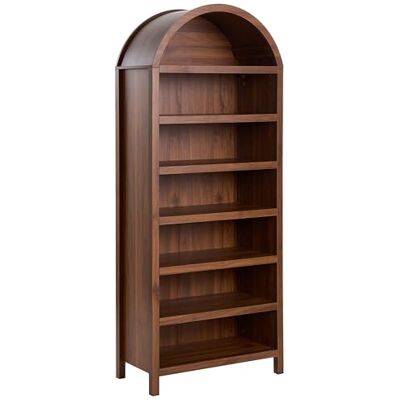 Beliani Schuhschrank Holzoptik Dunkelbraun für 16 Paar Schuhe 180 cm hoch Schuhregal mit Rückwand Lambina Beliani Schuhschrank Holzoptik Dunkelbraun für 16 Paar Schuhe 180 cm hoch Schuhregal mit Rückwand Lambina