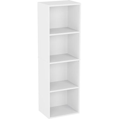 Vida Designs Oxford Vierfächer Holzaufbewahrung - Möbel Vida Designs Oxford Vierfächer Holzaufbewahrung - Möbel