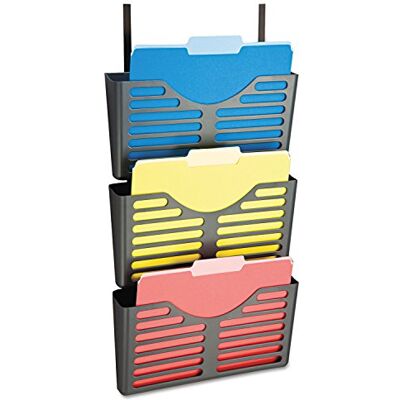 Officemate Verticalmate Dokumententasche mit Aufhänger, grau, 3er-Pack (29314) Officemate Verticalmate Dokumententasche mit Aufhänger, grau, 3er-Pack (29314)
