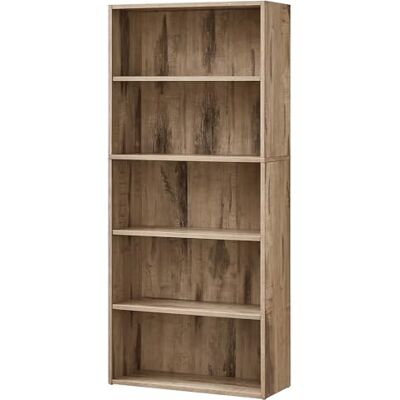 VASAGLE Bücherregal 5 Ebenen, Standregal, Aufbewahrungsregal, verstellbare Einlegeböden, für Wohnzimmer, Homeoffice, Schlafzimmer, Kamelbraun LBC165T50 VASAGLE Bücherregal 5 Ebenen, Standregal, Aufbewahrungsregal, verstellbare Einlegeböden, für Wohnzimmer, Homeoffice, Schlafzimmer, Kamelbraun LBC165T50