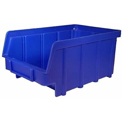 S&S-Shop 80 Stück Stapelboxen – blau – Größe 2 (102 x 167 x 76 mm) stapelbar Regalbox Sichtbox Lagerbox Stapelbox S&S-Shop 80 Stück Stapelboxen – blau – Größe 2 (102 x 167 x 76 mm) stapelbar Regalbox Sichtbox Lagerbox Stapelbox