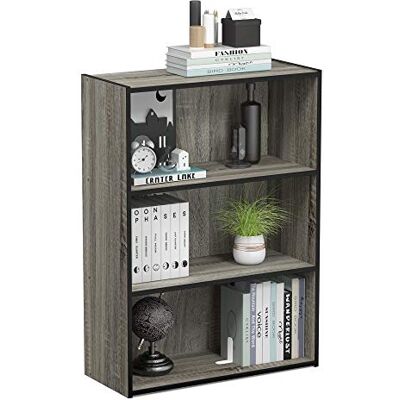 Furinno Pasir 3-stufig offenes Regal - Aufbewahrungsschrank Furinno Pasir 3-stufig offenes Regal - Aufbewahrungsschrank
