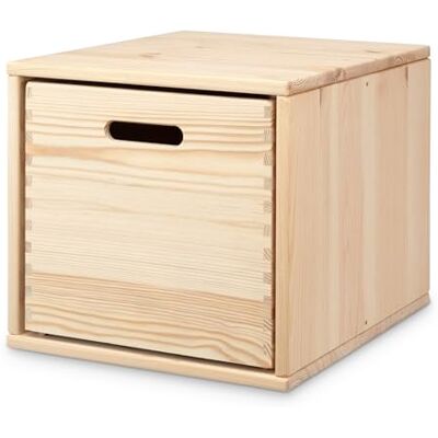 Ehrenkind ® Regal für Kinderzimmer – Praktisches Aufbewahrungssystem aus Kiefer für Spielzeug und Ordnung 1 Fach Klein (315 mm) Ehrenkind ® Regal für Kinderzimmer – Praktisches Aufbewahrungssystem aus Kiefer für Spielzeug und Ordnung 1 Fach Klein (315 mm)