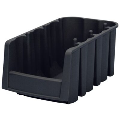 Akro-Mils 30796 Wirtschaft Stapeln, Nistkasten Kunststoff Storage Bin, 8–7/20,3 cm lang von 6–5/8 Zoll Breite, 12,7 cm hoch, schwarz, Fall von 10 Akro-Mils 30796 Wirtschaft Stapeln, Nistkasten Kunststoff Storage Bin, 8–7/20,3 cm lang von 6–5/8 Zoll Breite, 12,7 cm hoch, schwarz, Fall von 10