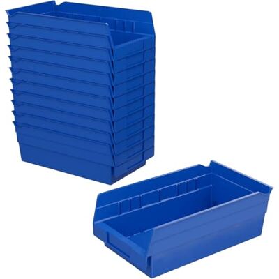 Akro-Mils 30130 Aufbewahrungsbox für Regal aus Kunststoff, 12 Stück, 30,5 x 15,2 x 10,2 cm, 30130 Akro-Mils 30130 Aufbewahrungsbox für Regal aus Kunststoff, 12 Stück, 30,5 x 15,2 x 10,2 cm, 30130