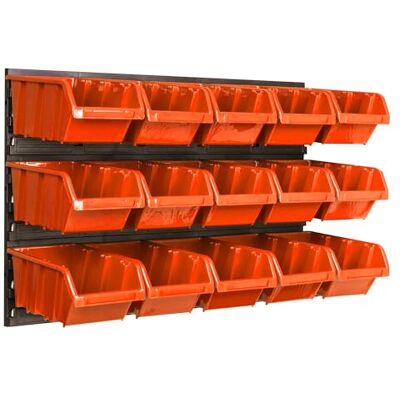 botle 15 stck. Box Lagersystem Wandregal 58 x 39cm Stapelboxen Schüttenregal Sichtlagerkästen Extra Starke Wandplatten Regal Erweiterbar Werkstattregal Lagerregal Werkstattwandregal Steckregal botle 15 stck. Box Lagersystem Wandregal 58 x 39cm Stapelboxen Schüttenregal Sichtlagerkästen Extra Starke Wandplatten Regal Erweiterbar Werkstattregal Lagerregal Werkstattwandregal Steckregal