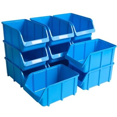 hünersdorff 12x Sichtbox Stapelbox Lagerbox in Größe 4, aus Polypropylen (PP) hünersdorff 12x Sichtbox Stapelbox Lagerbox in Größe 4, aus Polypropylen (PP)