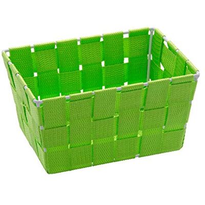 WENKO 20359100 Aufbewahrungskorb Adria, rechteckig, M, grün WENKO 20359100 Aufbewahrungskorb Adria, rechteckig, M, grün