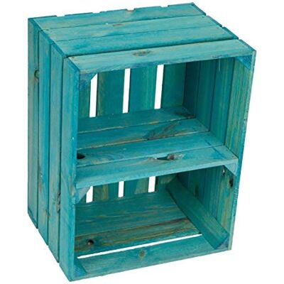 Kistenkolli Altes Land Massive Schuh- Bücherregalkiste Obstkiste Weinkiste Maße ca 50 x 40 x 31cm xxxaus dem Alten LandxxxWeinkisten Obstkisten Holzkiste Dekokiste Regal (Türkis Quer) Kistenkolli Altes Land Massive Schuh- Bücherregalkiste Obstkiste Weinkiste Maße ca 50 x 40 x 31cm xxxaus dem Alten LandxxxWeinkisten Obstkisten Holzkiste Dekokiste Regal (Türkis Quer)
