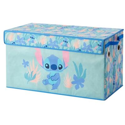 Idea Nuova Disney Stitch Faltbarer Aufbewahrungskoffer – robuster Organizer mit weichem Deckel – 71,8 x 37,8 x 40,6 cm – Spielzeugtruhe & Aufbewahrungskorb für Kinderzimmer, Spielzimmer oder Idea Nuova Disney Stitch Faltbarer Aufbewahrungskoffer – robuster Organizer mit weichem Deckel – 71,8 x 37,8 x 40,6 cm – Spielzeugtruhe & Aufbewahrungskorb für Kinderzimmer, Spielzimmer oder