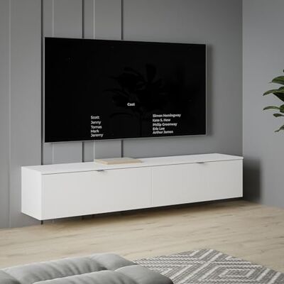 Forte Libertad Weiß Wandmontage TV Board - TV Board Forte Libertad Weiß Wandmontage TV Board - TV Board
