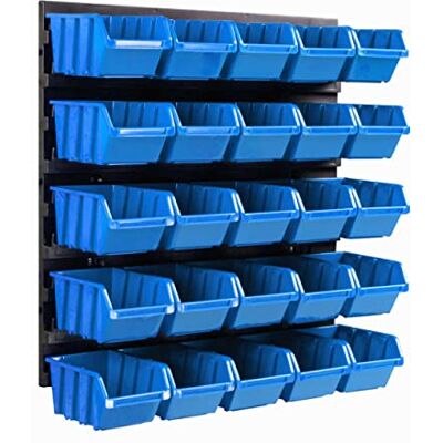 botle Lagersystem Wandregal 385 x 390 mm 25 stck. Box Stapelboxen Schüttenregal Sichtlagerkästen Extra Starke Wandplatten Regal Erweiterbar Werkstattregal Lagerregal Werkstattwandregal Steckregal botle Lagersystem Wandregal 385 x 390 mm 25 stck. Box Stapelboxen Schüttenregal Sichtlagerkästen Extra Starke Wandplatten Regal Erweiterbar Werkstattregal Lagerregal Werkstattwandregal Steckregal