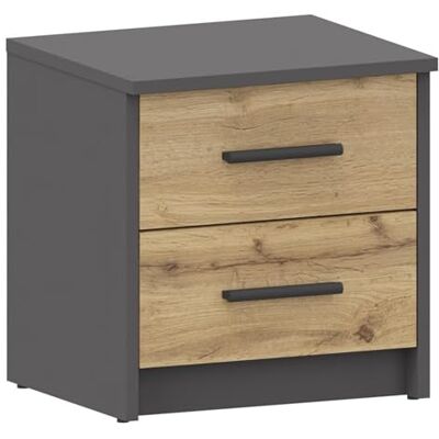 BODO - 2S - Anthrazit - Wotan - Nachttisch BODO - 2S - Anthrazit - Wotan - Nachttisch