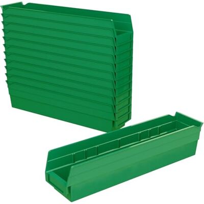 Akro-Mils 30128 18 von 4-Zoll von 4-Zoll Kunststoff Mülleimer Box Regal Nistkasten, blau, Fall von 12, 30128GREEN Akro-Mils 30128 18 von 4-Zoll von 4-Zoll Kunststoff Mülleimer Box Regal Nistkasten, blau, Fall von 12, 30128GREEN