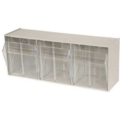 Akro-Mils 06702 tiltview Horizontal Kunststoff Aufbewahrung System mit zwei Tilt Out Mülleimer, 06703 Akro-Mils 06702 tiltview Horizontal Kunststoff Aufbewahrung System mit zwei Tilt Out Mülleimer, 06703