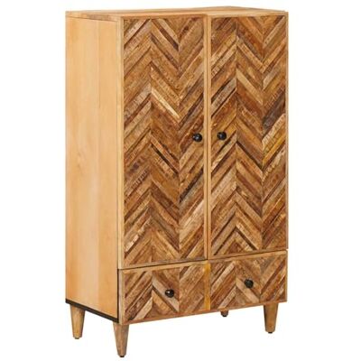 vidaXL Stauraumschränke Braun 60 x 33,5 x 100 cm Massivholz Mango vidaXL Stauraumschränke Braun 60 x 33,5 x 100 cm Massivholz Mango