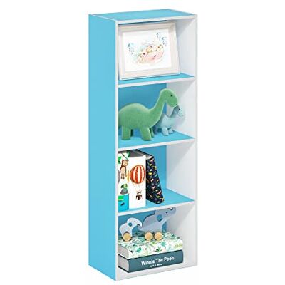 Furinno Luder 4-stufiges offenes Regal - Bücherregal Furinno Luder 4-stufiges offenes Regal - Bücherregal