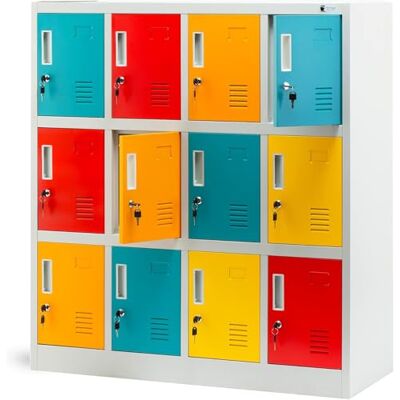 Jan Nowak OLA Metall-Schrank - 109x120x45cm - Schule, Fitness, Hotel Jan Nowak OLA Metall-Schrank - 109x120x45cm - Schule, Fitness, Hotel