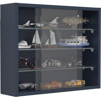 VCM Wandvitrine Anthrazit 50x12x40 cm 2 Türen 4 Fächer Holzwerkstoff Glas Präsentation und Aufbewahrung von Sammlerstücken Wohnzimmer oder Büro für Sammler und Liebhaber Holzwerkstoff, Glas VCM Wandvitrine Anthrazit 50x12x40 cm 2 Türen 4 Fächer Holzwerkstoff Glas Präsentation und Aufbewahrung von Sammlerstücken Wohnzimmer oder Büro für Sammler und Liebhaber Holzwerkstoff, Glas