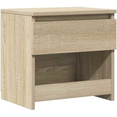 vidaXL Nachttisch 1 Schublade 1 Fach Nachtschrank Nachtkonsole Nachtkommode Schlafzimmer Schrank Kommode Sonoma-Eiche 40x30x39cm Holzwerkstoff vidaXL Nachttisch 1 Schublade 1 Fach Nachtschrank Nachtkonsole Nachtkommode Schlafzimmer Schrank Kommode Sonoma-Eiche 40x30x39cm Holzwerkstoff