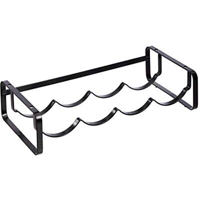 Amazon Weinregal, stapelbar, Tischregal, Schwarz, 40.01 x 9.5 x 19.99 cm Amazon Weinregal, stapelbar, Tischregal, Schwarz, 40.01 x 9.5 x 19.99 cm