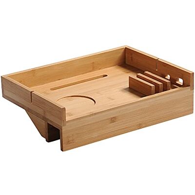 Kesper Bettablage, Material: Bambus, Maße: 34 x 24 x 9.5 cm, Farbe: Braun 77630 Kesper Bettablage, Material: Bambus, Maße: 34 x 24 x 9.5 cm, Farbe: Braun 77630
