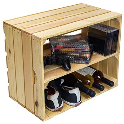 Kistenkolli Altes Land Massive Schuh- Bücherregalkiste Obstkiste Weinkiste Maße ca 50 x 40 x 31cm xxxaus dem Alten LandxxxWeinkisten Obstkisten Holzkiste Dekokiste Regal (Natur Längs) Kistenkolli Altes Land Massive Schuh- Bücherregalkiste Obstkiste Weinkiste Maße ca 50 x 40 x 31cm xxxaus dem Alten LandxxxWeinkisten Obstkisten Holzkiste Dekokiste Regal (Natur Längs)