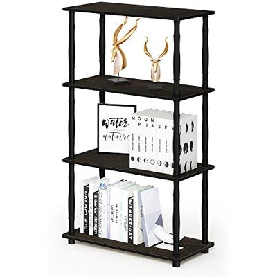 Furinno Mehrzweck-Regal mit 4 Ebenen - Stauraum Furinno Mehrzweck-Regal mit 4 Ebenen - Stauraum