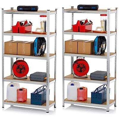 EASYmaxx Schwerlastregal & Werkbank - 180 x 90 x 40 cm - 1750 kg Traglast EASYmaxx Schwerlastregal & Werkbank - 180 x 90 x 40 cm - 1750 kg Traglast