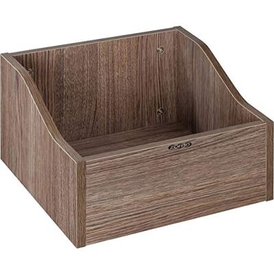 Zomo VS-Box 100/1 Vinyl Aufbewahrungsbox 360 x 335 x 260 mm Walnuss MDF Holz Regal für Schallplatten bis 120 LPs Zomo VS-Box 100/1 Vinyl Aufbewahrungsbox 360 x 335 x 260 mm Walnuss MDF Holz Regal für Schallplatten bis 120 LPs