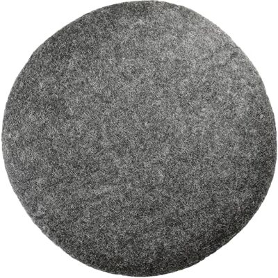 Cilio Sitzkissen Lana, handgefertigtes Wollkissen, anthrazit, Ø 35 cm Cilio Sitzkissen Lana, handgefertigtes Wollkissen, anthrazit, Ø 35 cm