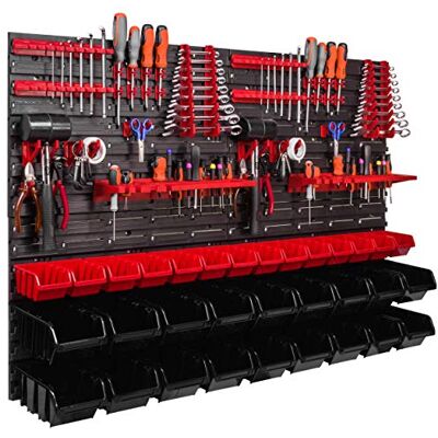 botle Lagersystem Wandregal 1152 x 780 mm, Werkzeughalterungen, Stapelboxen Stapelboxen, Extra Starke Wandplatte, Regal Erweiterbar ITBNN600x4-U2020-MIX16 32 botle Lagersystem Wandregal 1152 x 780 mm, Werkzeughalterungen, Stapelboxen Stapelboxen, Extra Starke Wandplatte, Regal Erweiterbar ITBNN600x4-U2020-MIX16 32