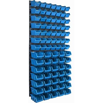 botle Lagersystem Wandregal 576 x 1170 mm 81 stck. Box Stapelboxen Schüttenregal Sichtlagerkästen Extra Starke Wandplatten Regal Erweiterbar Werkstattregal Lagerregal Werkstattwandregal Steckregal botle Lagersystem Wandregal 576 x 1170 mm 81 stck. Box Stapelboxen Schüttenregal Sichtlagerkästen Extra Starke Wandplatten Regal Erweiterbar Werkstattregal Lagerregal Werkstattwandregal Steckregal