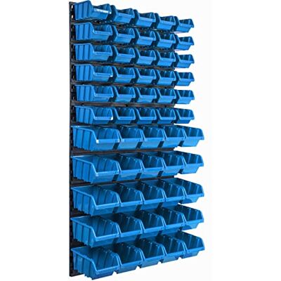 botle Lagersystem Wandregal 576 x 1170 mm 55 stck. Box Stapelboxen Schüttenregal Sichtlagerkästen Extra Starke Wandplatten Regal Erweiterbar Werkstattregal Lagerregal Werkstattwandregal Steckregal botle Lagersystem Wandregal 576 x 1170 mm 55 stck. Box Stapelboxen Schüttenregal Sichtlagerkästen Extra Starke Wandplatten Regal Erweiterbar Werkstattregal Lagerregal Werkstattwandregal Steckregal