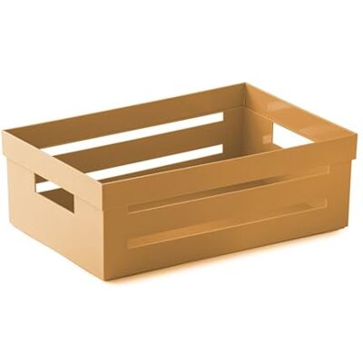 Snips Aufbewahrungsbehälter, Mehrzweck-Organizer, Mehrzweckbehälter, 5 L, Farbe Senfgelb, 29,5 x 20 x 10,5 cm, 5 LT, Senfgelbe Farbe, Made in Italy Snips Aufbewahrungsbehälter, Mehrzweck-Organizer, Mehrzweckbehälter, 5 L, Farbe Senfgelb, 29,5 x 20 x 10,5 cm, 5 LT, Senfgelbe Farbe, Made in Italy