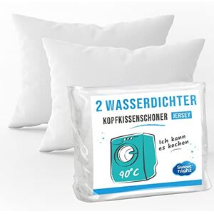 Wasserdichte Bettwäsche - Set aus 2 wasserdichten Kissenbezügen - 60x60 cm Wasserdichte Bettwäsche - Set aus 2 wasserdichten Kissenbezügen - 60x60 cm