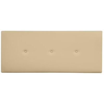 DUÉRMETE ONLINE Kopfteil aus hochwertigem Kunstleder, gepolstert, Sizilien, Maße 145 x 60 cm (für Betten mit 135 und 140 cm), Beige DUÉRMETE ONLINE Kopfteil aus hochwertigem Kunstleder, gepolstert, Sizilien, Maße 145 x 60 cm (für Betten mit 135 und 140 cm), Beige