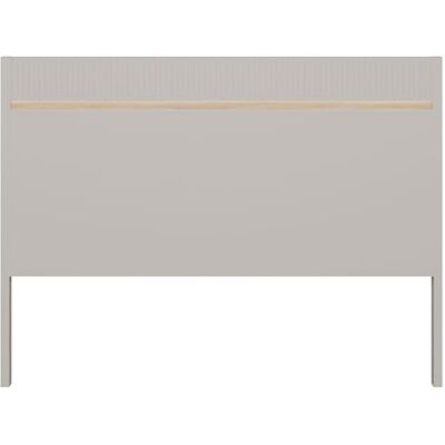 Forte Oak SQUERE Kopfteil 160, modernes Bettkopfteil mit Beleuchtung und Lamellendetail, Kaschmir Beige/Mauvella Eiche Holzdekor, 160,8 cm breit x 120,5 cm hoch x 4,8 cm tief Forte Oak SQUERE Kopfteil 160, modernes Bettkopfteil mit Beleuchtung und Lamellendetail, Kaschmir Beige/Mauvella Eiche Holzdekor, 160,8 cm breit x 120,5 cm hoch x 4,8 cm tief