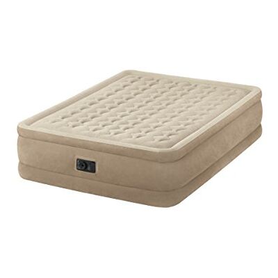 Intex Dura Ultra Plush Harte Beam-Matratze mit „Fiber-tech Q“-Technologie mit integrierter elektrischer Pumpe, PVC Modern 150 x 200 cm beige, 152 x 203 cm, 64458 Intex Dura Ultra Plush Harte Beam-Matratze mit „Fiber-tech Q“-Technologie mit integrierter elektrischer Pumpe, PVC Modern 150 x 200 cm beige, 152 x 203 cm, 64458