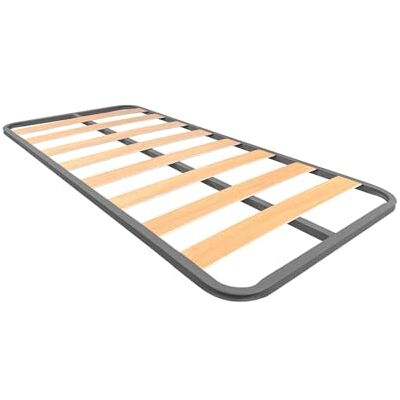 DUÉRMETE ONLINE Lattenrost, Gestell 30 x 30 mm, ohne Füße, Stabilität und Robustheit, Stahlrohr 30 x 30 mm, graue Epoxidfarbe, 105 x 190 cm DUÉRMETE ONLINE Lattenrost, Gestell 30 x 30 mm, ohne Füße, Stabilität und Robustheit, Stahlrohr 30 x 30 mm, graue Epoxidfarbe, 105 x 190 cm