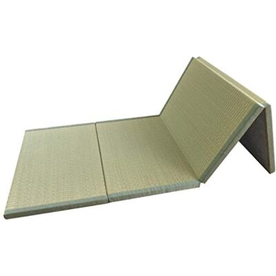 GLzcyoo Japanische traditionelle Tatami-Matte/Futon-Matratze, fest und bequem/natürliches Gras/faltbar, leicht zusammenklappbar, ideal für Bett, Meditation, Yoga, Zen-Room/japanische Tearoom, 3,5 cm dick, GLzcyoo Japanische traditionelle Tatami-Matte/Futon-Matratze, fest und bequem/natürliches Gras/faltbar, leicht zusammenklappbar, ideal für Bett, Meditation, Yoga, Zen-Room/japanische Tearoom, 3,5 cm dick,