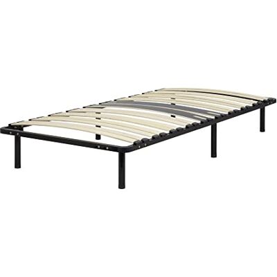 i-flair Metallbett Lattenrost 80x200 cm, Gästebett auf Füßen mit Stauraum, Lattenrahmen Ergo IF28 für alle Betten geeignet i-flair Metallbett Lattenrost 80x200 cm, Gästebett auf Füßen mit Stauraum, Lattenrahmen Ergo IF28 für alle Betten geeignet