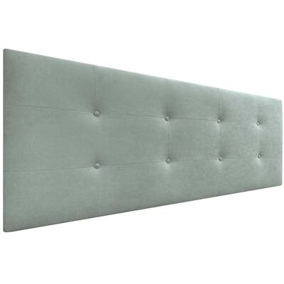 DHOME Gepolstertes Bett-Kopfteil 8cm dick. ACUALINE Stoff und Kunstleder. Bett-Kopfteile (Stoff Aquamarin, 160cm) DHOME Gepolstertes Bett-Kopfteil 8cm dick. ACUALINE Stoff und Kunstleder. Bett-Kopfteile (Stoff Aquamarin, 160cm)