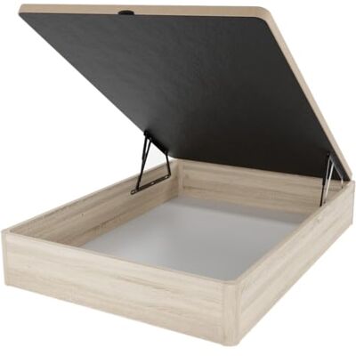 DUÉRMETE ONLINE Aufklappbares Bett, sehr verstärkt, großes Fassungsvermögen, mit atmungsaktivem Deckel, 135 x 180 cm, Cambria DUÉRMETE ONLINE Aufklappbares Bett, sehr verstärkt, großes Fassungsvermögen, mit atmungsaktivem Deckel, 135 x 180 cm, Cambria