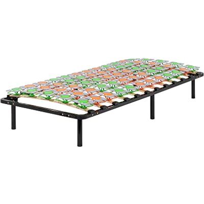 i-flair Metallbett Tellerlattenrost 80x200 cm auf Füßen, Gästebett Ergo IF57 mit Tellerfedern und Stauraum für alle Matratzen und Betten geeignet i-flair Metallbett Tellerlattenrost 80x200 cm auf Füßen, Gästebett Ergo IF57 mit Tellerfedern und Stauraum für alle Matratzen und Betten geeignet