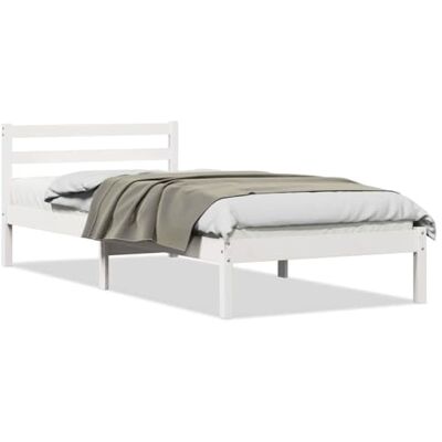 Vidaxl - Bettgestell aus Kiefernholz 80x220cm - Moderner Stil Vidaxl - Bettgestell aus Kiefernholz 80x220cm - Moderner Stil