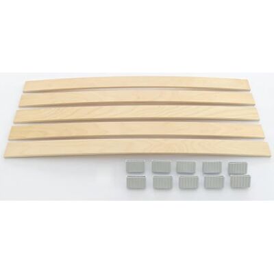 BOSSASHOP.de Set: Federholzleisten (8x50mm) + Befestigungs Kappen zur Selbstmontage für Futon, Bett oder Caravan Stärke/Höhe 8mm x Breite 50mm (10 Kappen + 5 Leisten (Länge 880mm)) BOSSASHOP.de Set: Federholzleisten (8x50mm) + Befestigungs Kappen zur Selbstmontage für Futon, Bett oder Caravan Stärke/Höhe 8mm x Breite 50mm (10 Kappen + 5 Leisten (Länge 880mm))