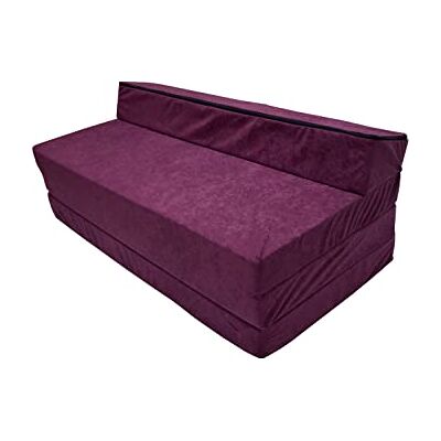 Natalia Spzoo Klappmatratze 200x120x10 cm Premium Schaumstoff Gästematratze für Zwei Personen, Faltbare Bodenmatratze, Schaumsofa Optimal für Übernachtungsgäste Natalia Spzoo Klappmatratze 200x120x10 cm Premium Schaumstoff Gästematratze für Zwei Personen, Faltbare Bodenmatratze, Schaumsofa Optimal für Übernachtungsgäste