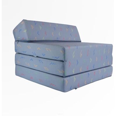FORTISLINE Klappmatratze 200x70x10 cm mit Kopfteil, 3-teilige Faltmatratze, Gästematratze und Reisematratze, Schaumstoffmatratze mit waschbarem Bezug, Oeko-TEX, hergestellt in der EU FORTISLINE Klappmatratze 200x70x10 cm mit Kopfteil, 3-teilige Faltmatratze, Gästematratze und Reisematratze, Schaumstoffmatratze mit waschbarem Bezug, Oeko-TEX, hergestellt in der EU