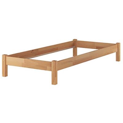 Erst-Holz ®Futon-Bettgestell Massive Buche 90 x 200 Erst-Holz ®Futon-Bettgestell Massive Buche 90 x 200